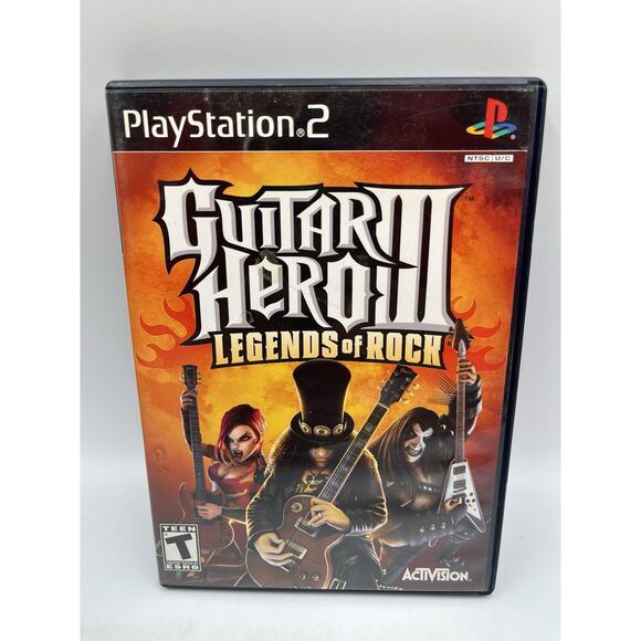 Guitar Hero 3: Legends Of Rock (Sony Playstation 2) PS2 Tested - Picture 1 of 6